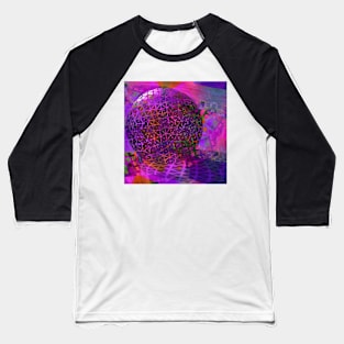 Abstract Sphere Baseball T-Shirt